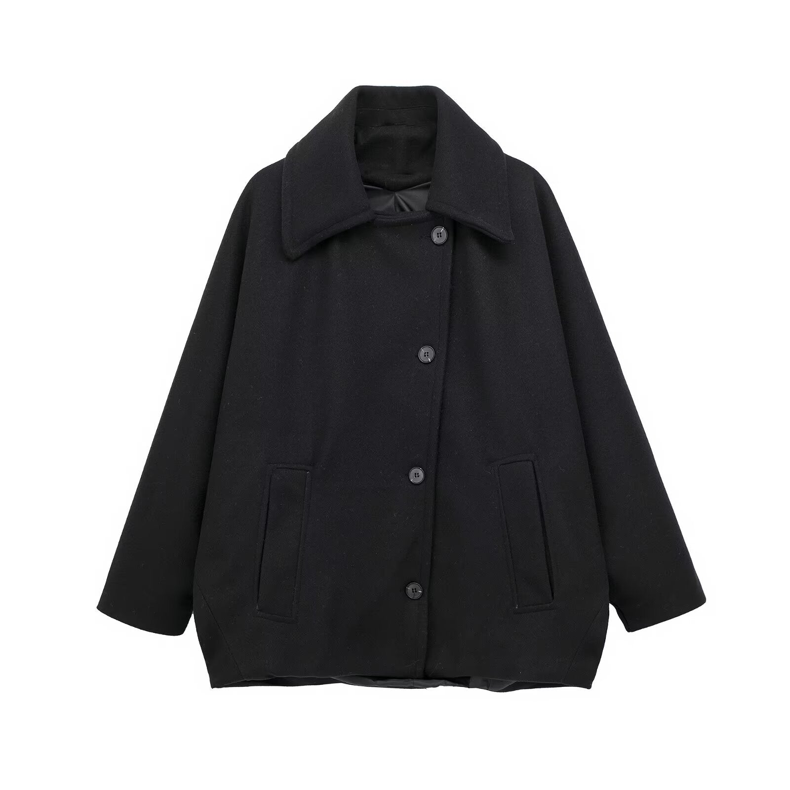 Reila Oversized Jacket with Pockets for Everyday Comfort