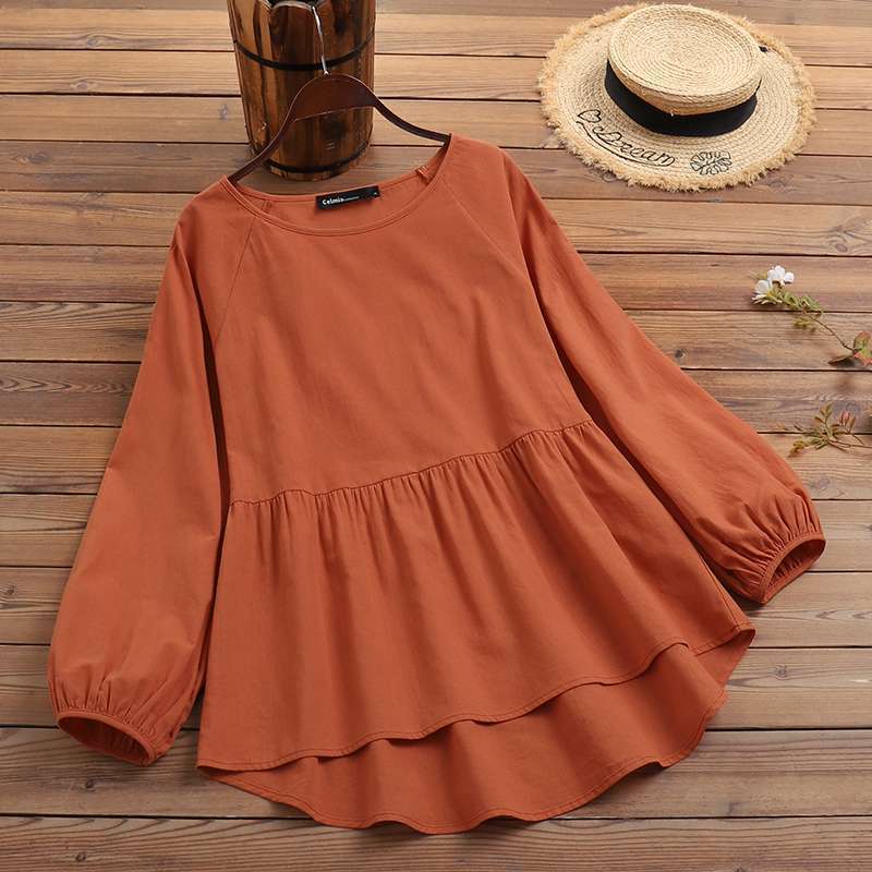 Peplum Detail Blouse for a Stylish Look
