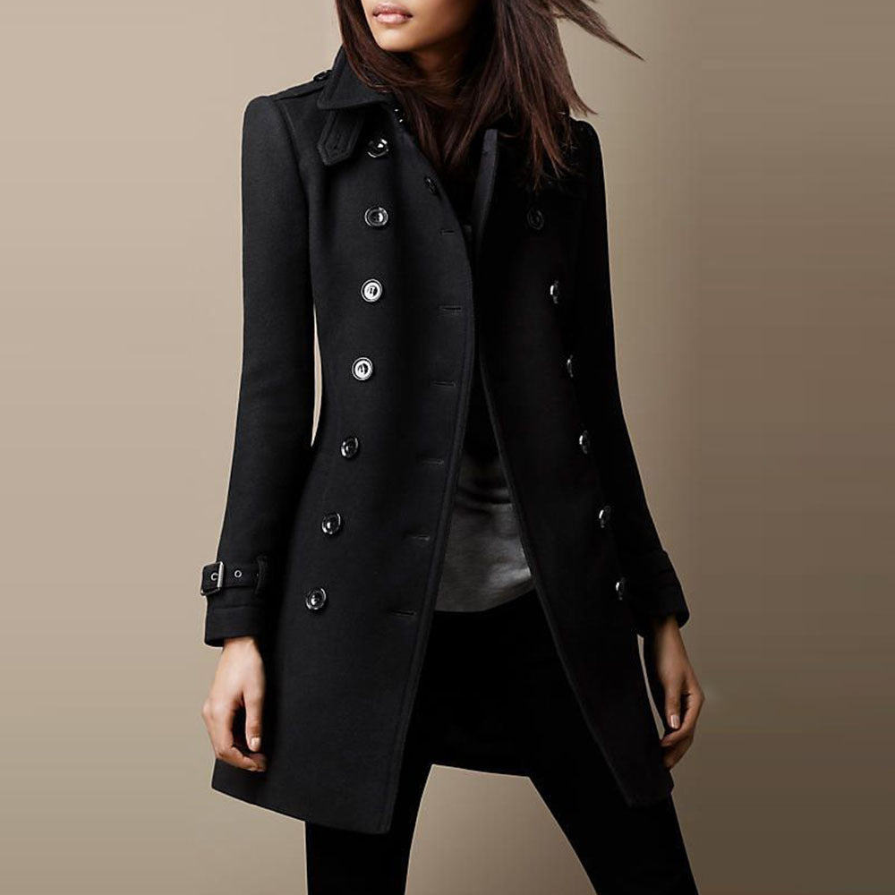 Elegant Women's Coat in Stylish Design