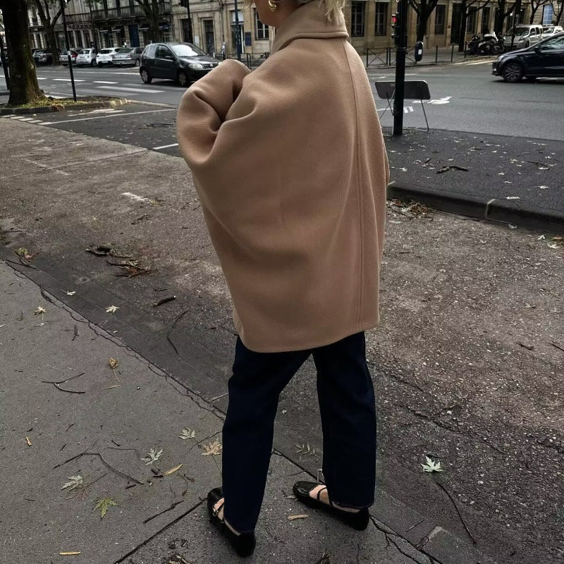 Reila Oversized Jacket with Pockets for Everyday Comfort