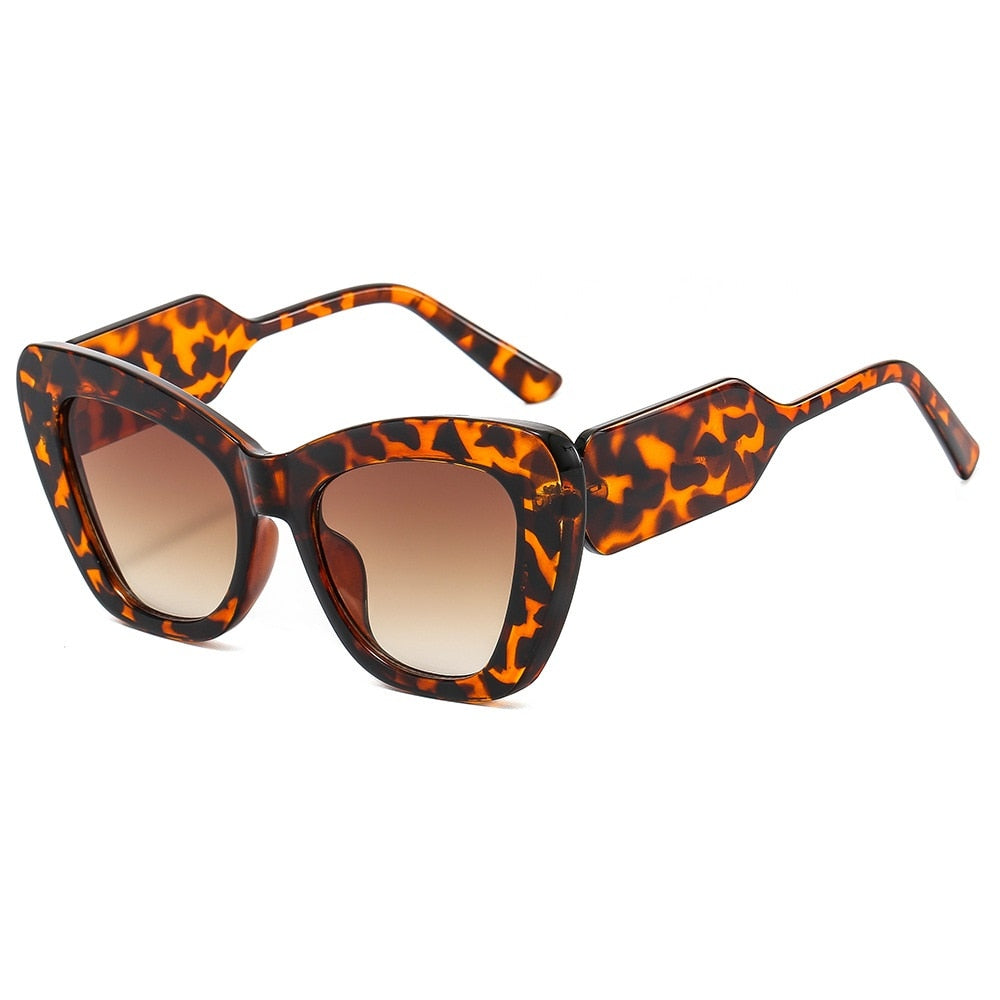 Stylish Cat Eye Sunglasses with UV Protection and Trendy Design