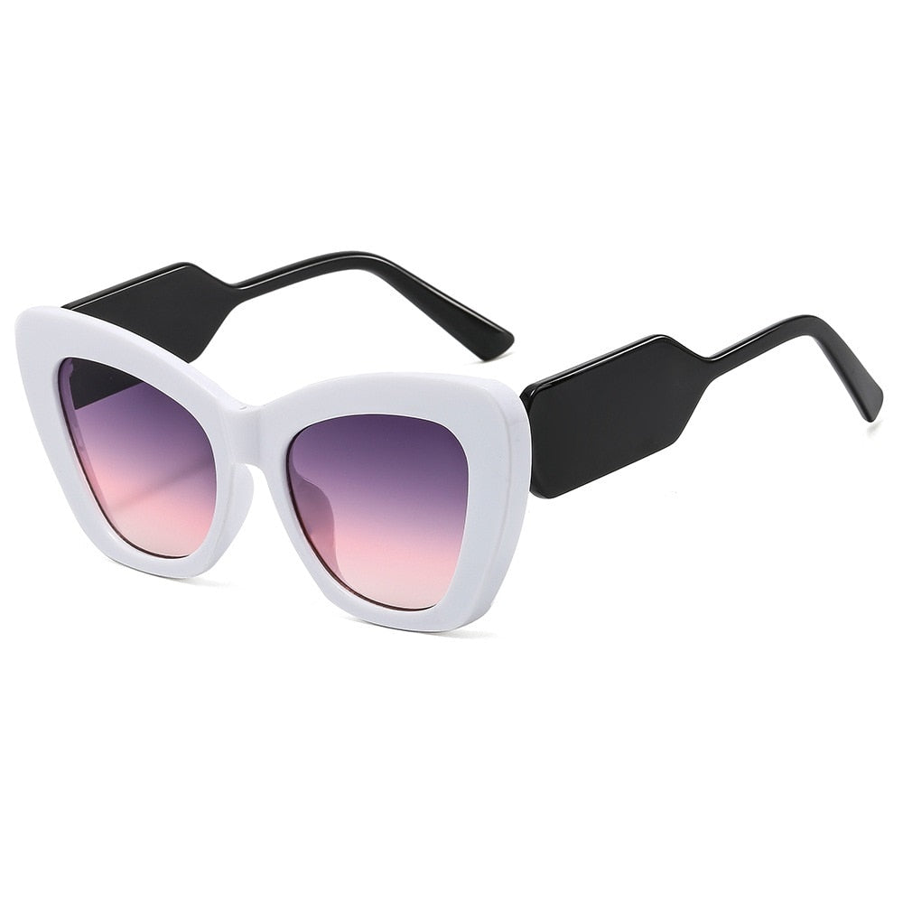 Stylish Cat Eye Sunglasses with UV Protection and Trendy Design