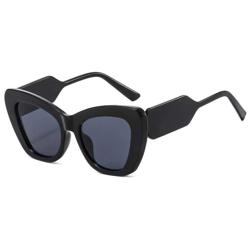 Stylish Cat Eye Sunglasses with UV Protection and Trendy Design