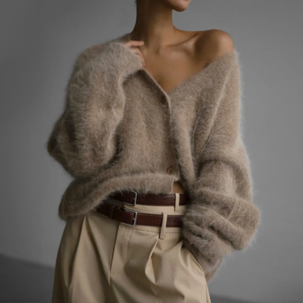 Cashmere Cardigan Sweater for Women - Soft Warmth and Style