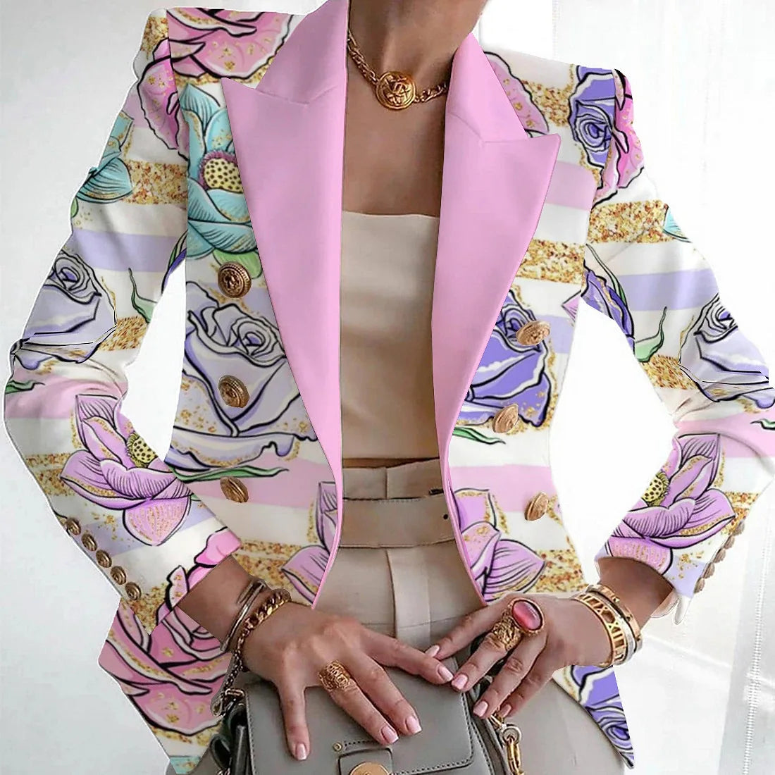 Elegant Women's Blazer – Tailored Fit, Classic Style