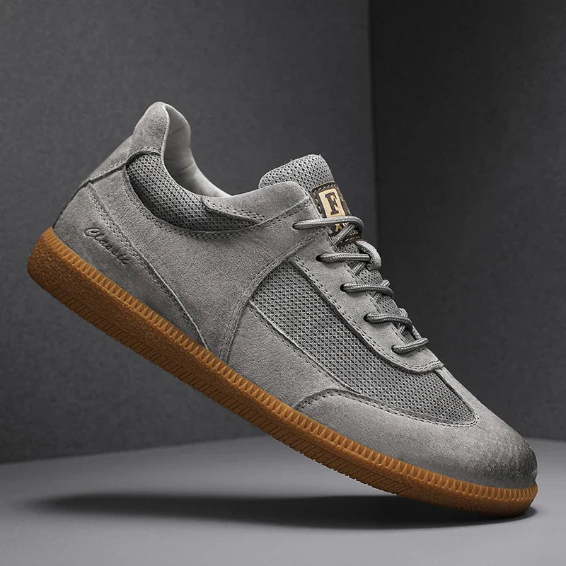 Men's Trainers - Gum Sole, Low-Top Design