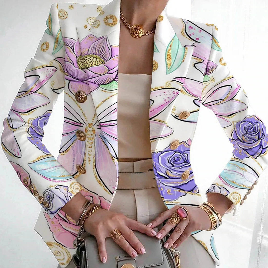 Elegant Women's Blazer – Tailored Fit, Classic Style