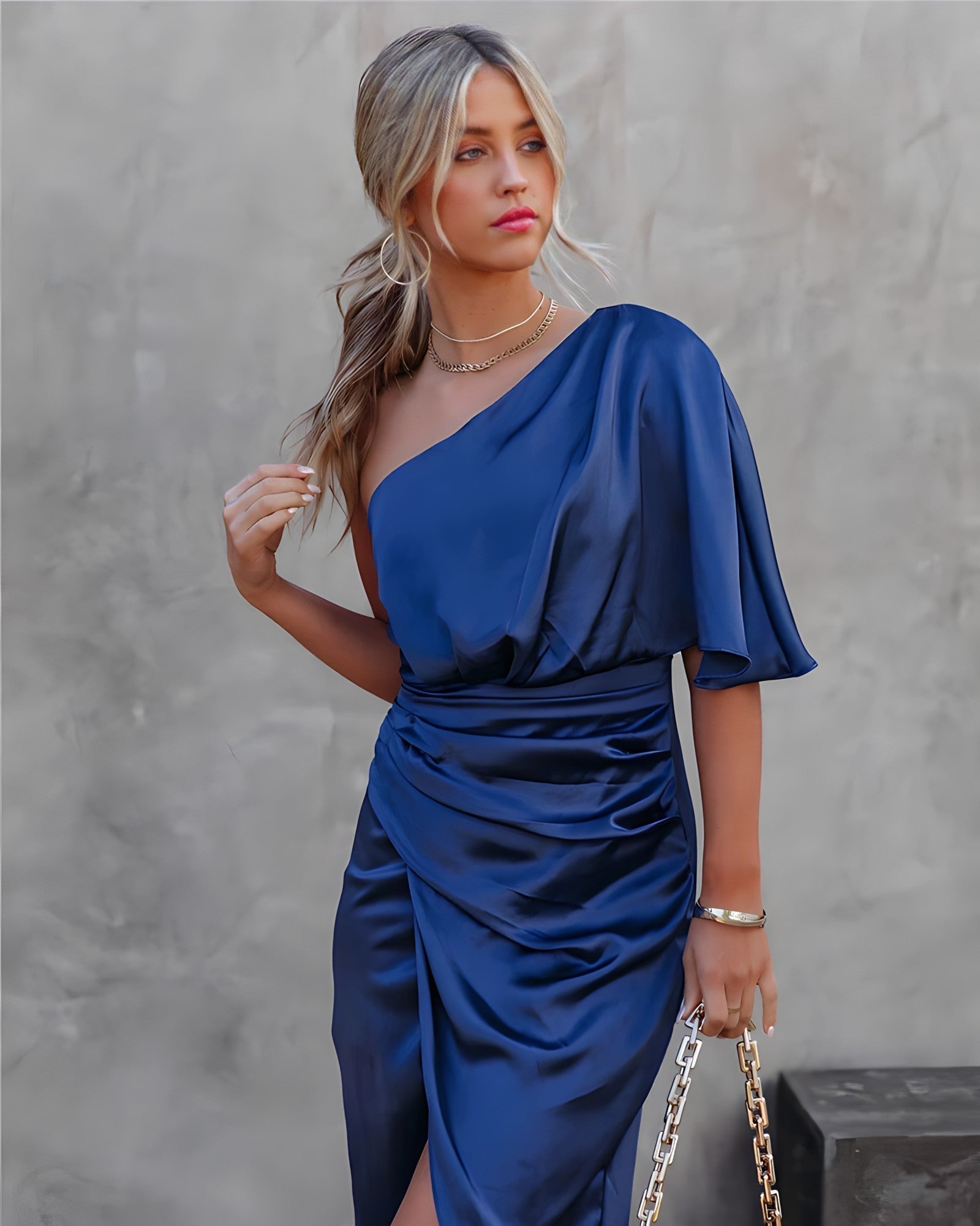 Elegant Silk Party Dress for Special Occasions