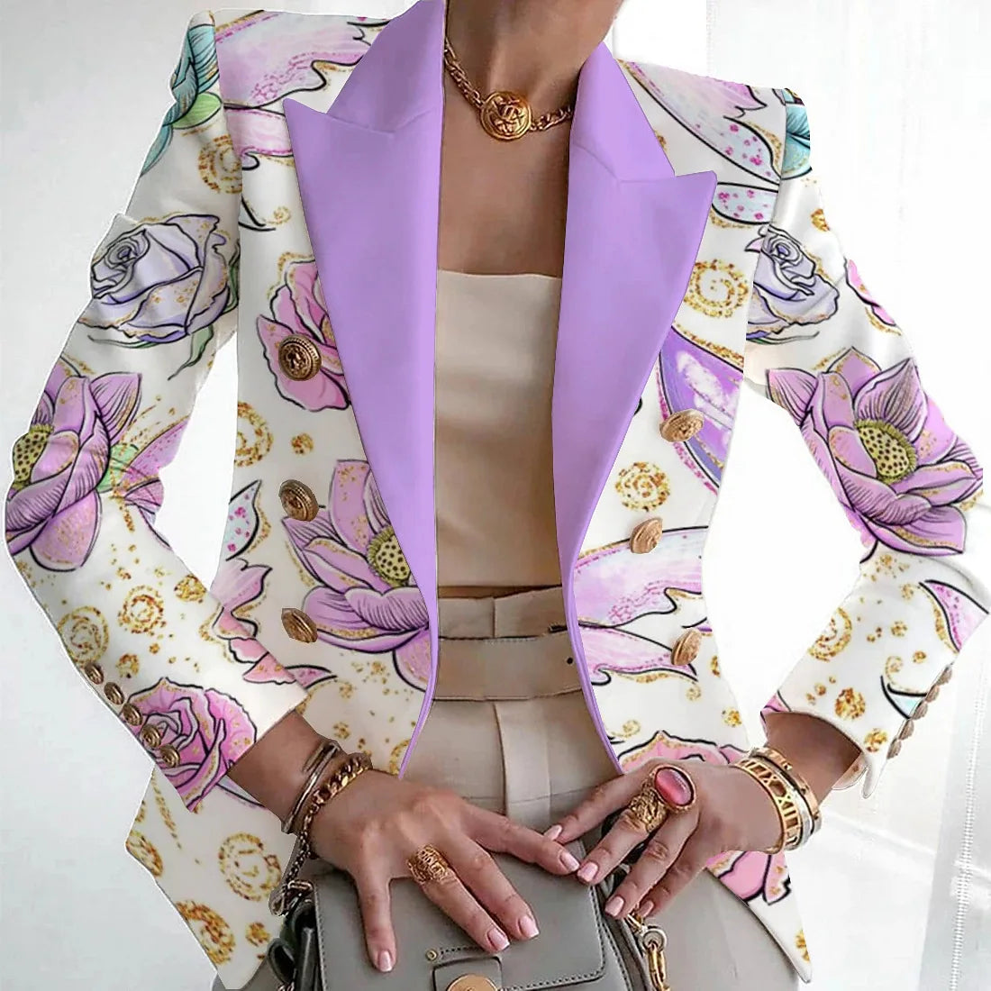 Elegant Women's Blazer – Tailored Fit, Classic Style