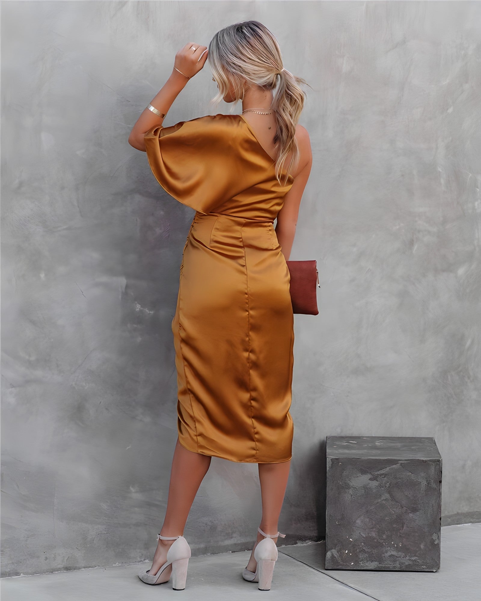 Elegant Silk Party Dress for Special Occasions