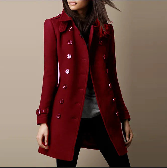 Elegant Women's Coat in Stylish Design