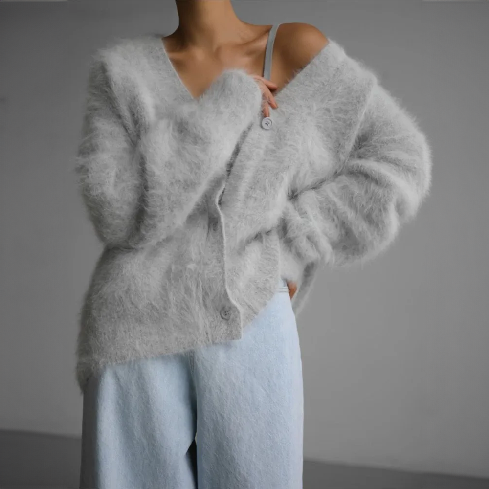 Cashmere Cardigan Sweater for Women - Soft Warmth and Style