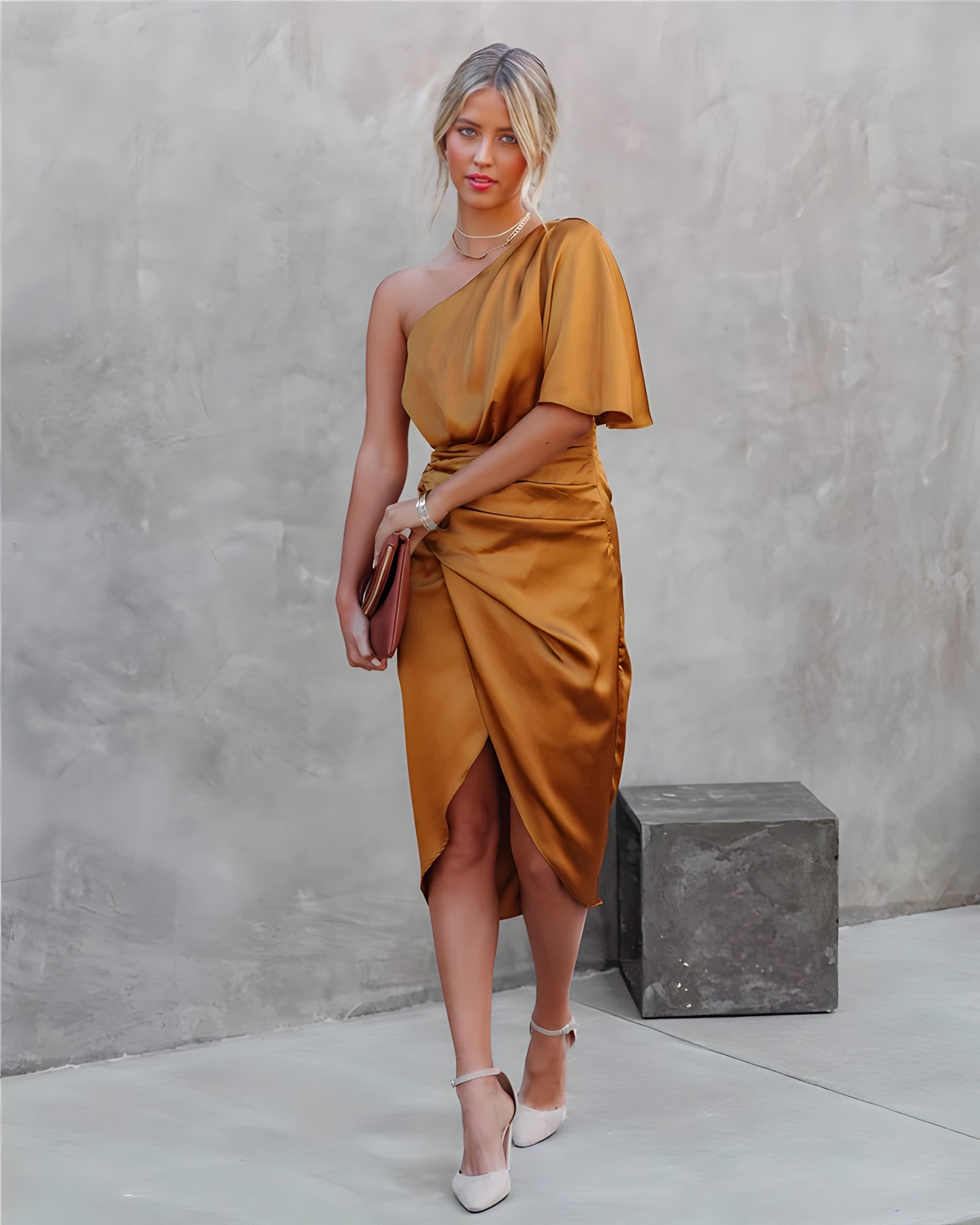 Elegant Silk Party Dress for Special Occasions