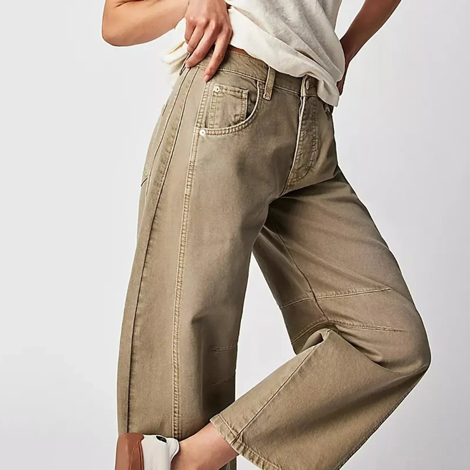 Wide Leg Comfortable Trousers for All-Day Wear