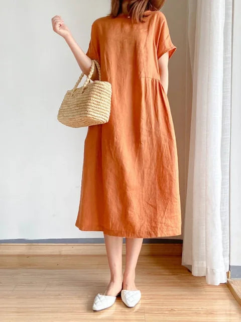 Lightweight Midi Dress for Effortless Style and Comfort