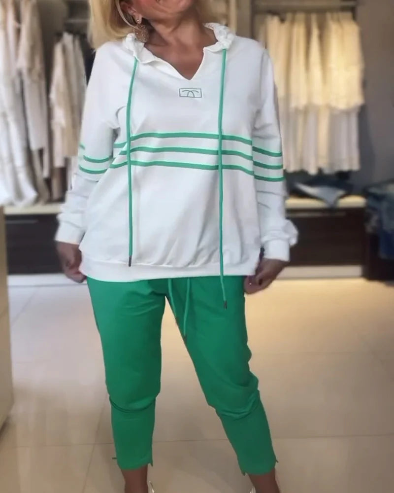Athletic Women's Lounge Set for Comfort and Style