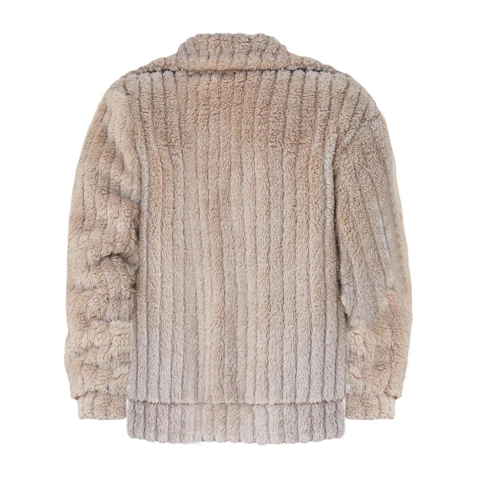 Cozy Teddy Zip Jacket for Warmth and Comfort