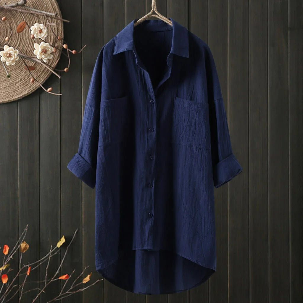 Angelina Long Cut Casual Shirt for Effortless Style