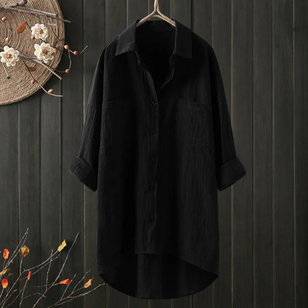 Angelina Long Cut Casual Shirt for Effortless Style