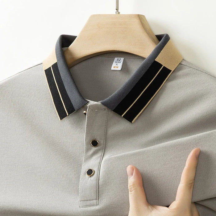 Men's Business Polo Shirt Office-Ready