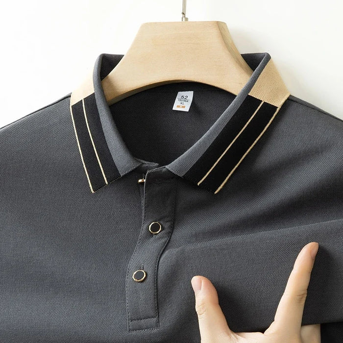 Men's Business Polo Shirt Office-Ready
