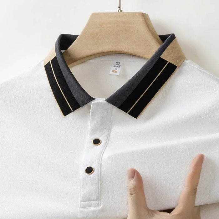 Men's Business Polo Shirt Office-Ready