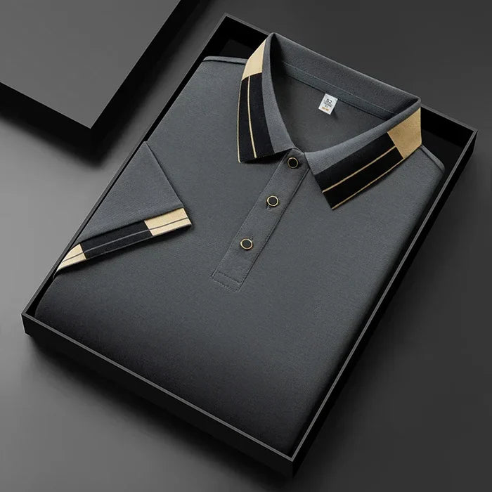 Men's Business Polo Shirt Office-Ready