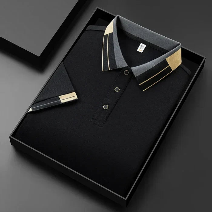 Men's Business Polo Shirt Office-Ready