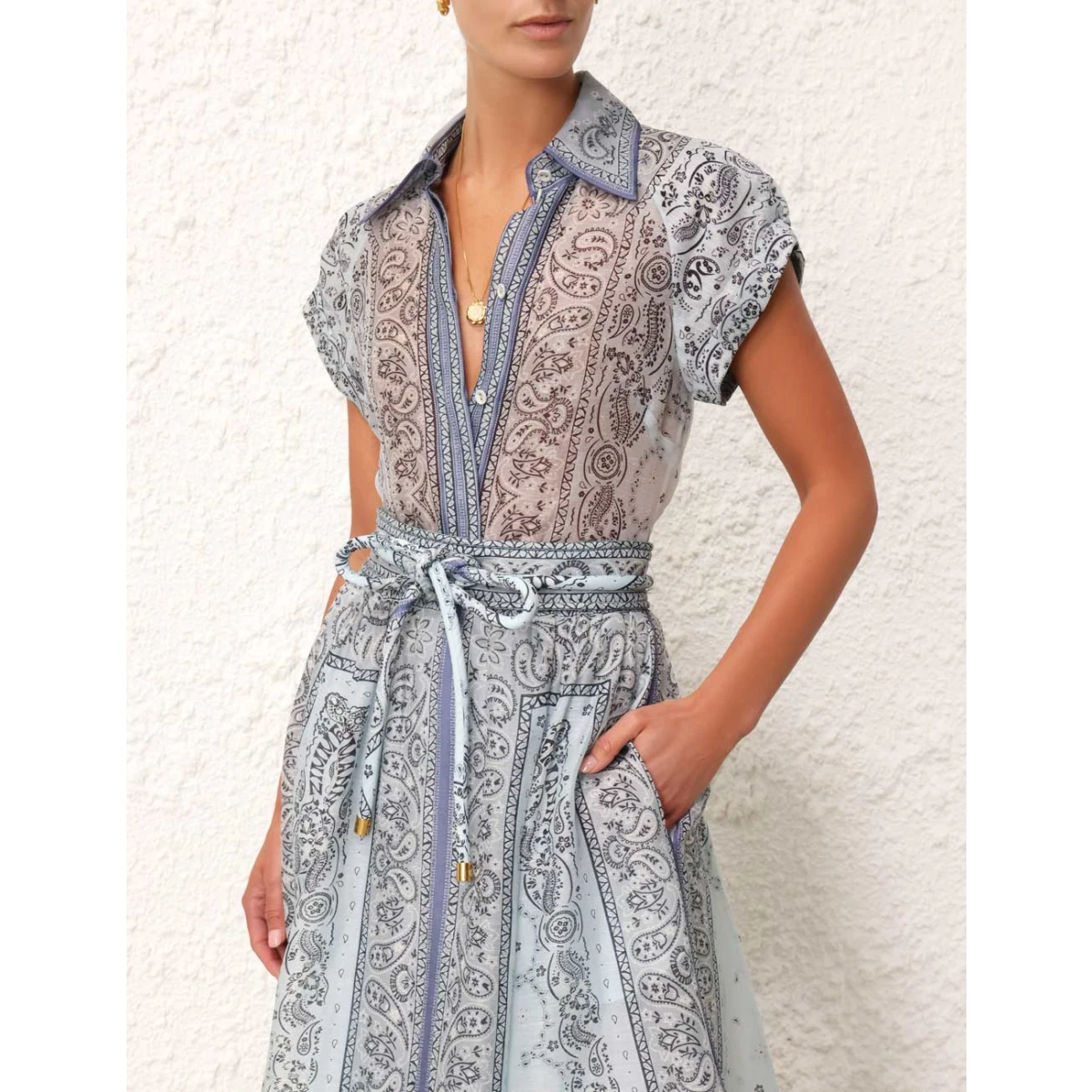 Printed Blouse and Skirt Set for Stylish Outfits