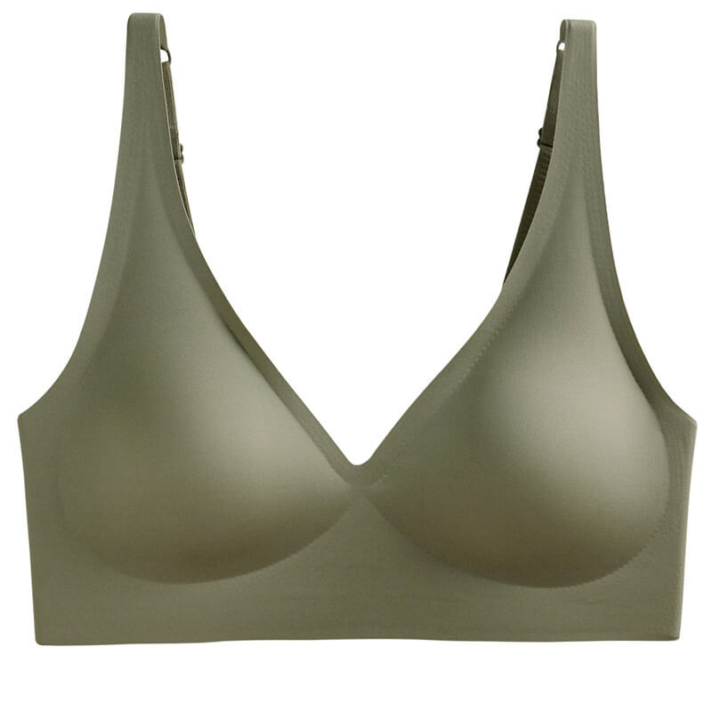 Seamless Comfort Bra with Soft Support and Flexibility