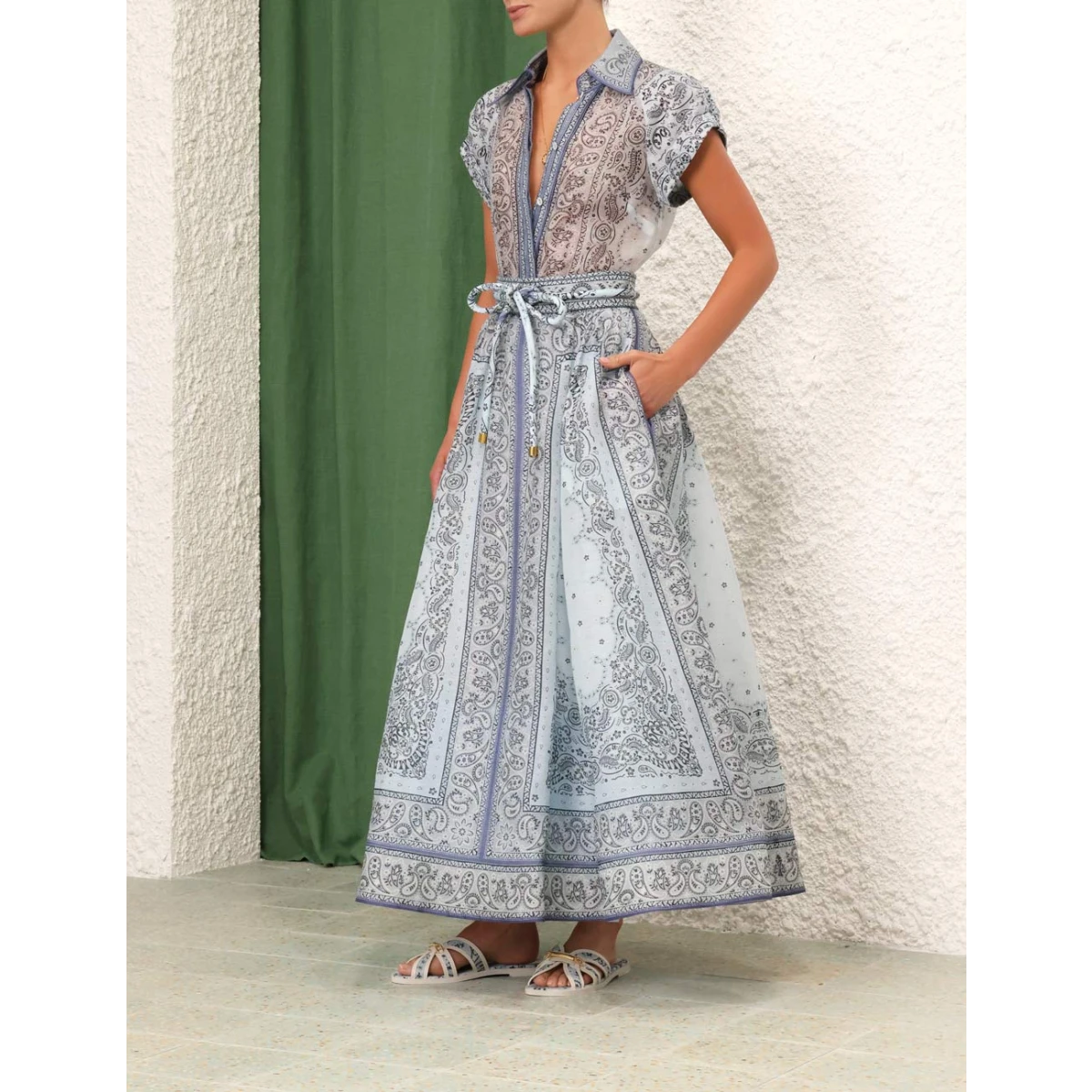Printed Blouse and Skirt Set for Stylish Outfits