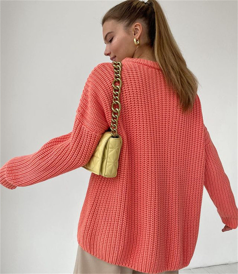 Lightweight Knit Sweater for Comfortable Layering