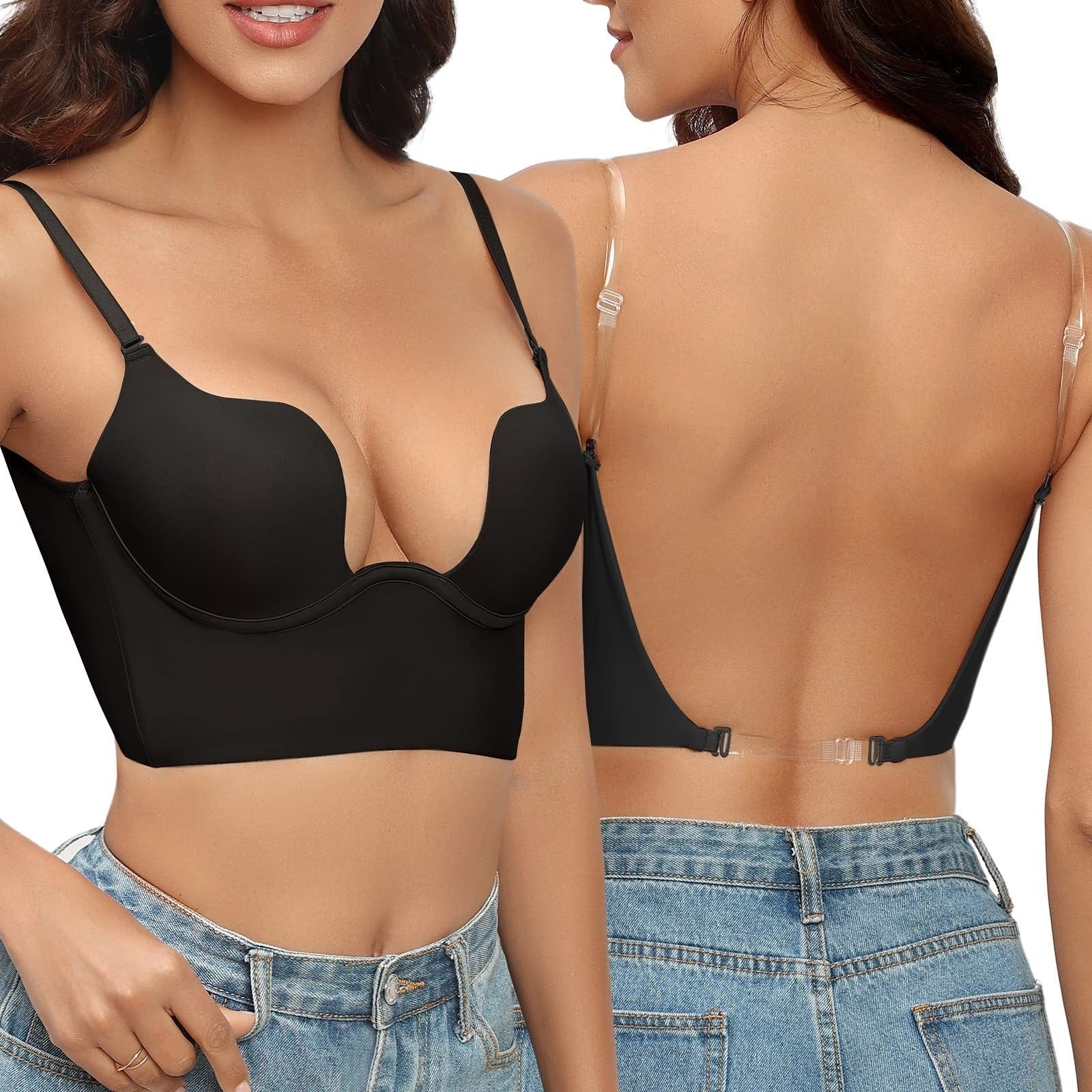 Comfortable Women’s Backless Bra – Supportive & Seamless