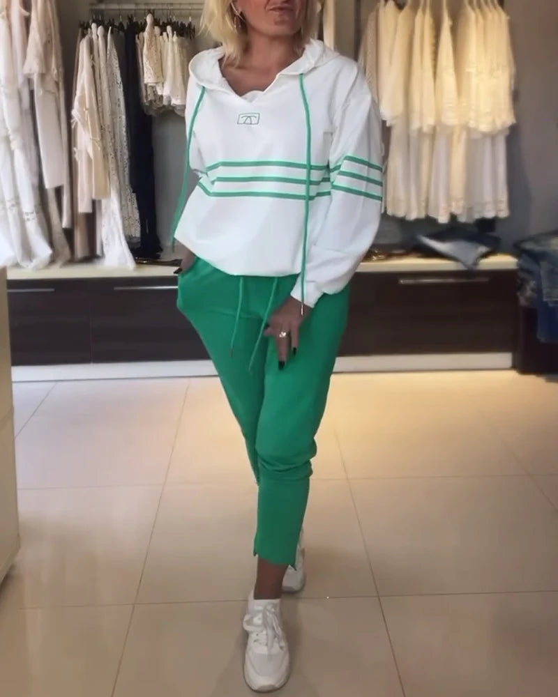 Athletic Women's Lounge Set for Comfort and Style