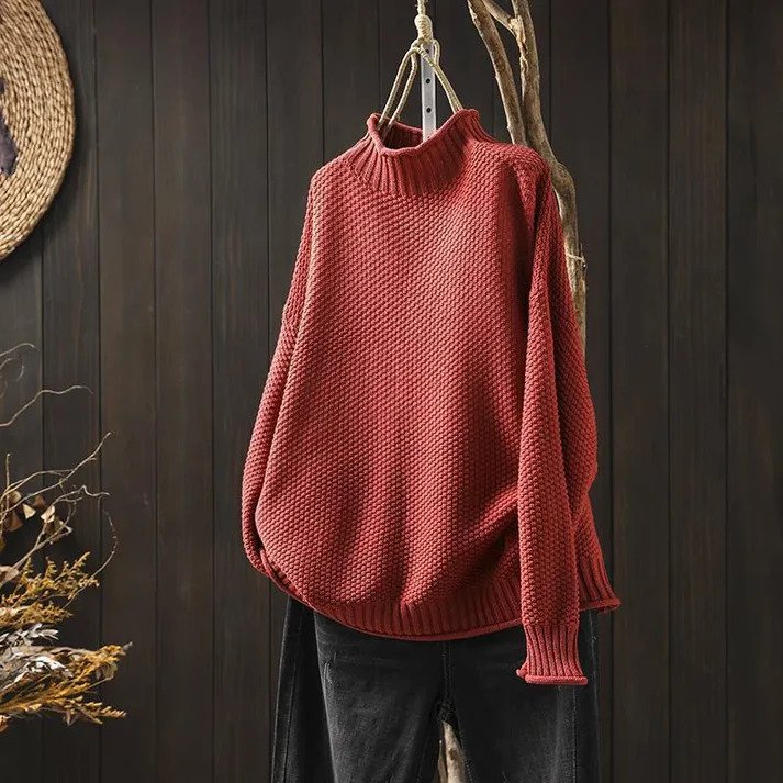 Cozy Knitted Jumper for Comfortable Everyday Wear