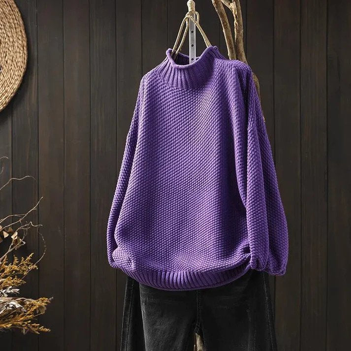 Cozy Knitted Jumper for Comfortable Everyday Wear