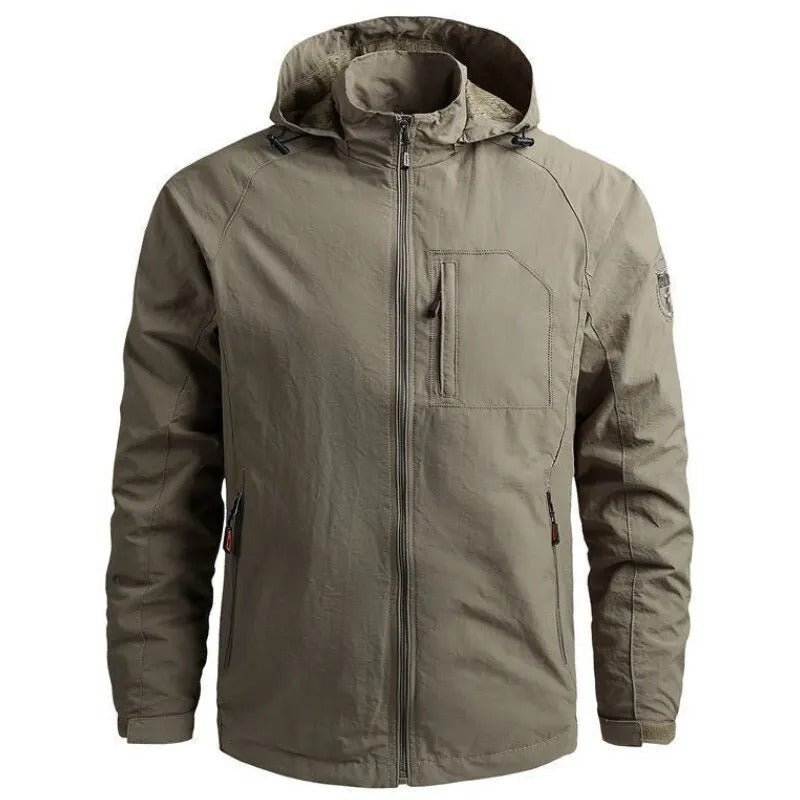 Men's Waterproof Breathable Summer Cargo Jacket