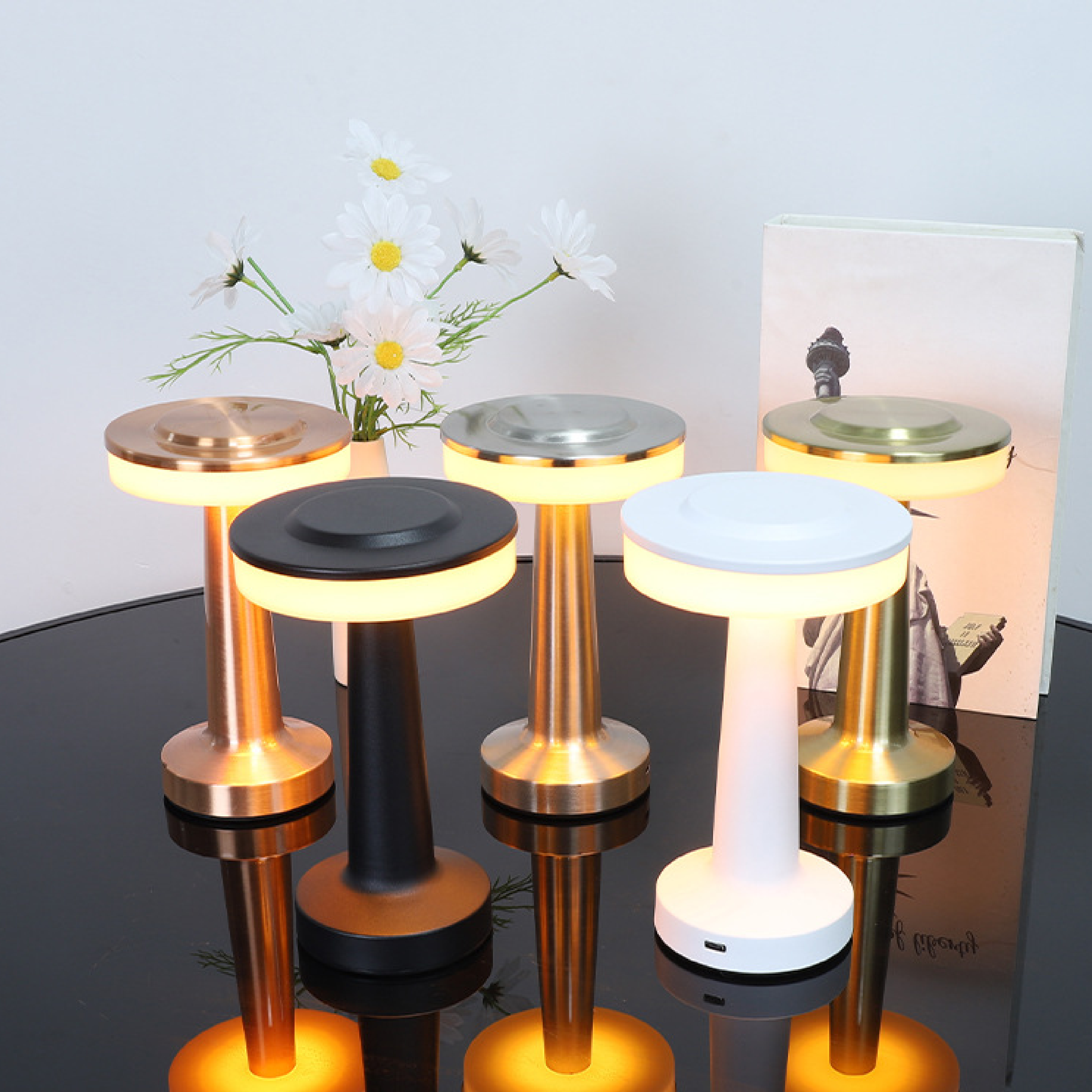 Metal Table Lamp, Modern, Durable Finish