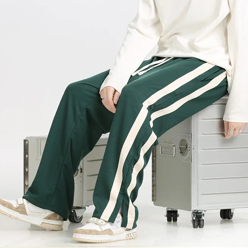 Cosy Striped Joggers with Comfortable Fit