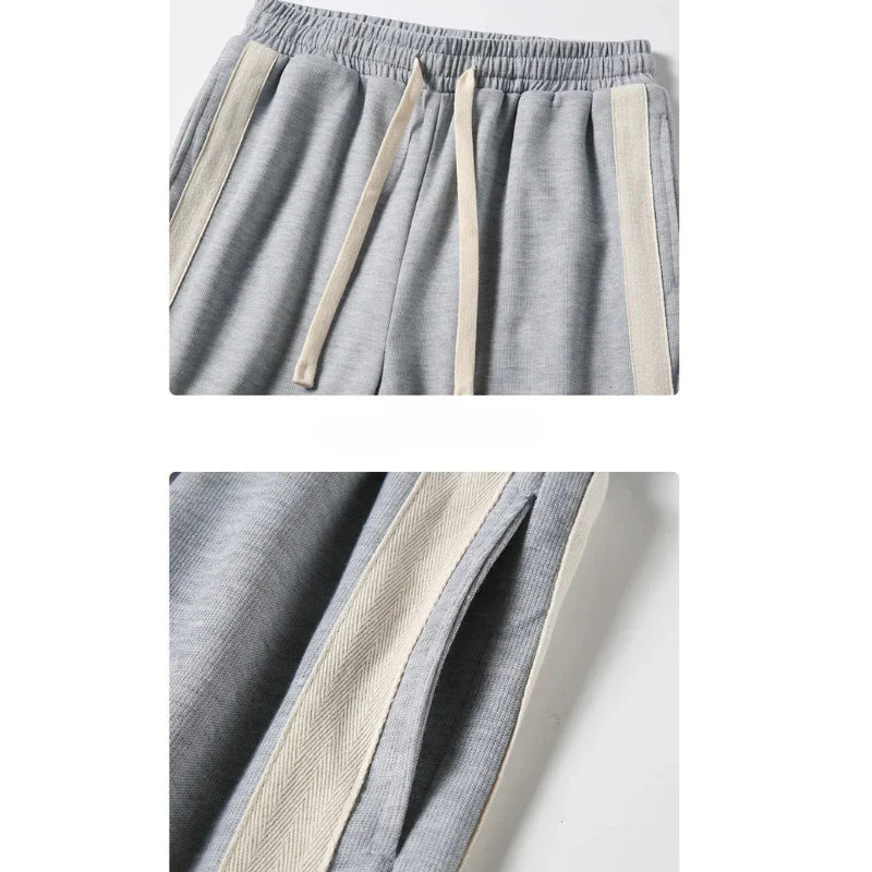 Cosy Striped Joggers with Comfortable Fit