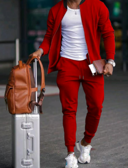 Men's Casual 2-Piece Set – All-Season Wear