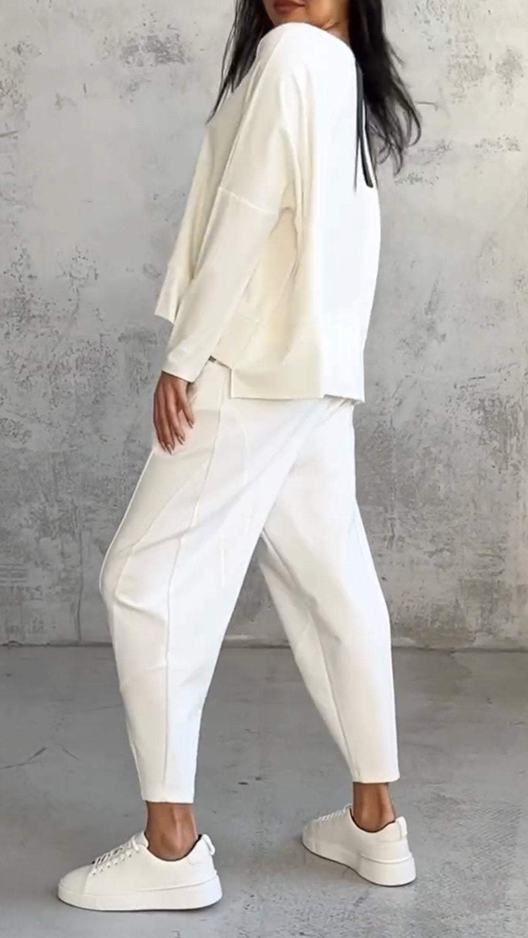 Trouser and Long Sleeve Set for Comfortable Everyday Wear