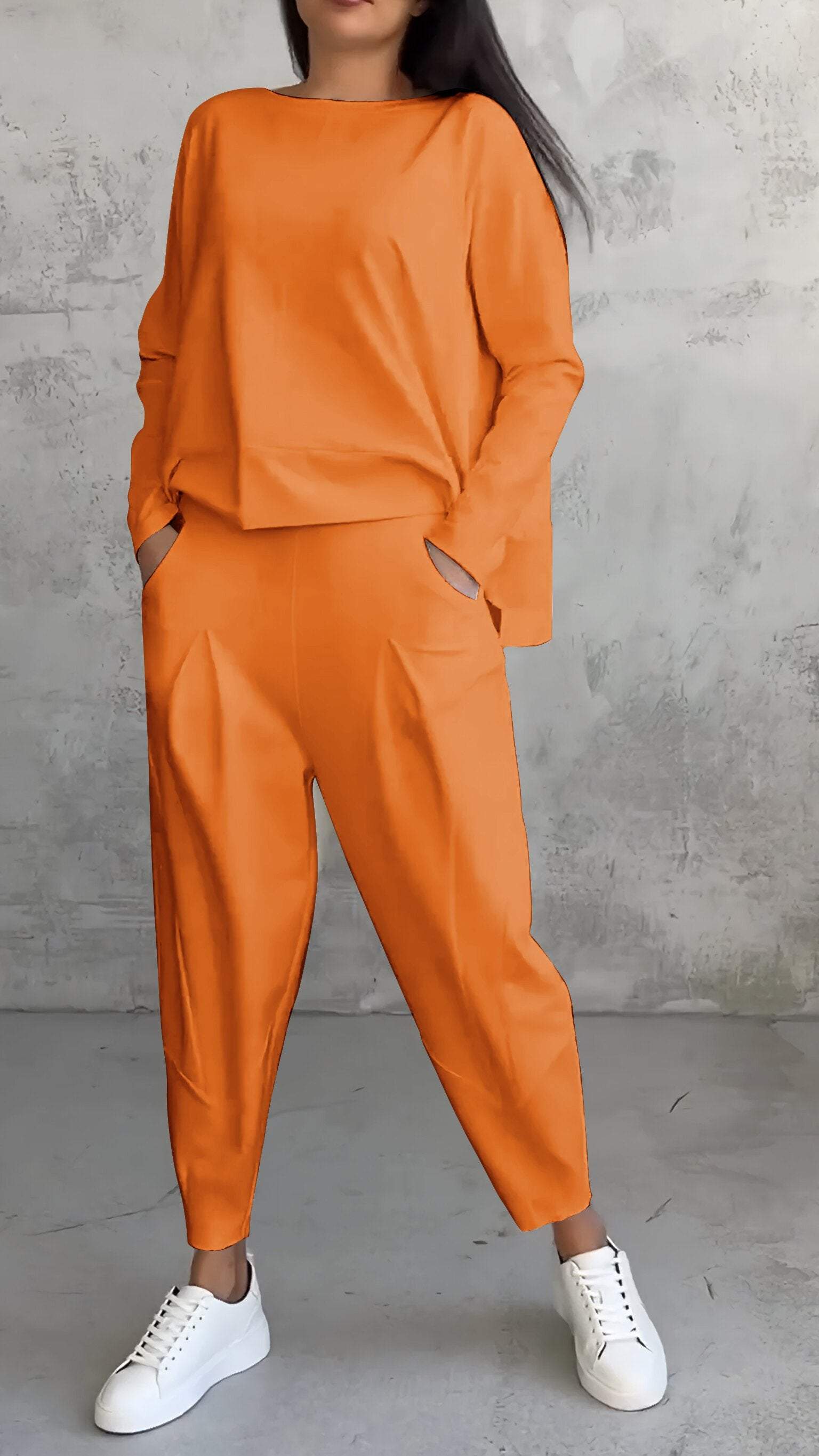 Trouser and Long Sleeve Set for Comfortable Everyday Wear