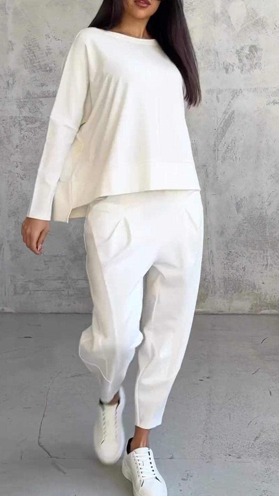 Trouser and Long Sleeve Set for Comfortable Everyday Wear