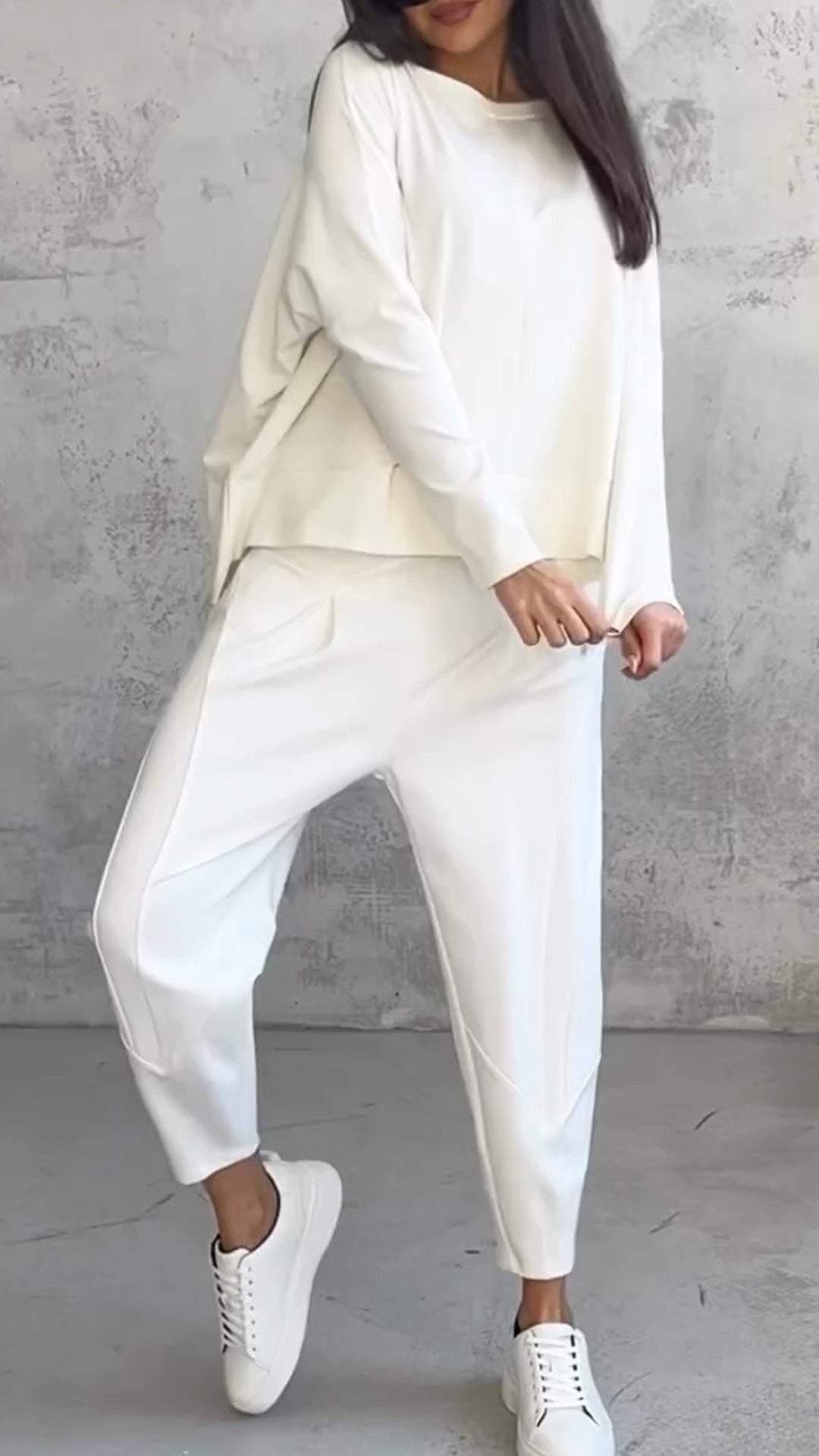 Trouser and Long Sleeve Set for Comfortable Everyday Wear