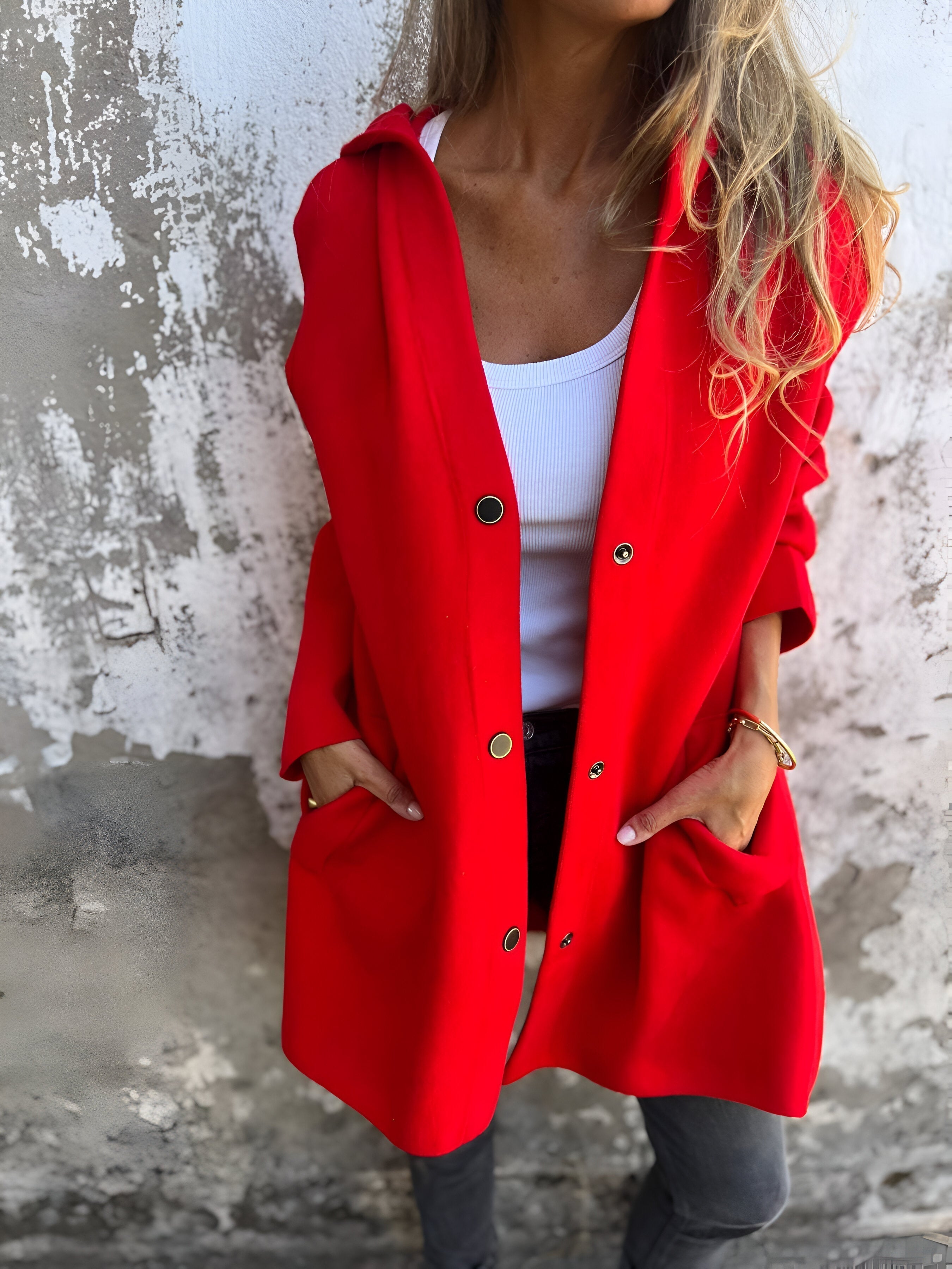 Casual Hooded Coat for Everyday Wear