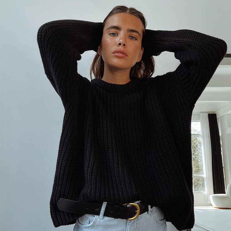 Lightweight Knit Sweater for Comfortable Layering