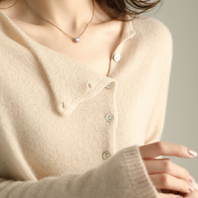 Knit Blouse with Button Detail for Effortless Style
