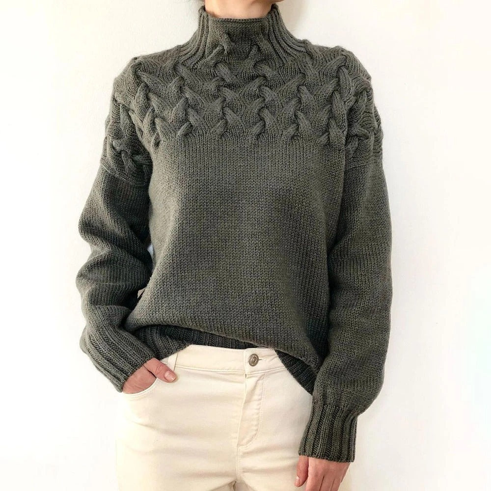 Chic Lari Knit Blouse for Effortless Style and Comfort
