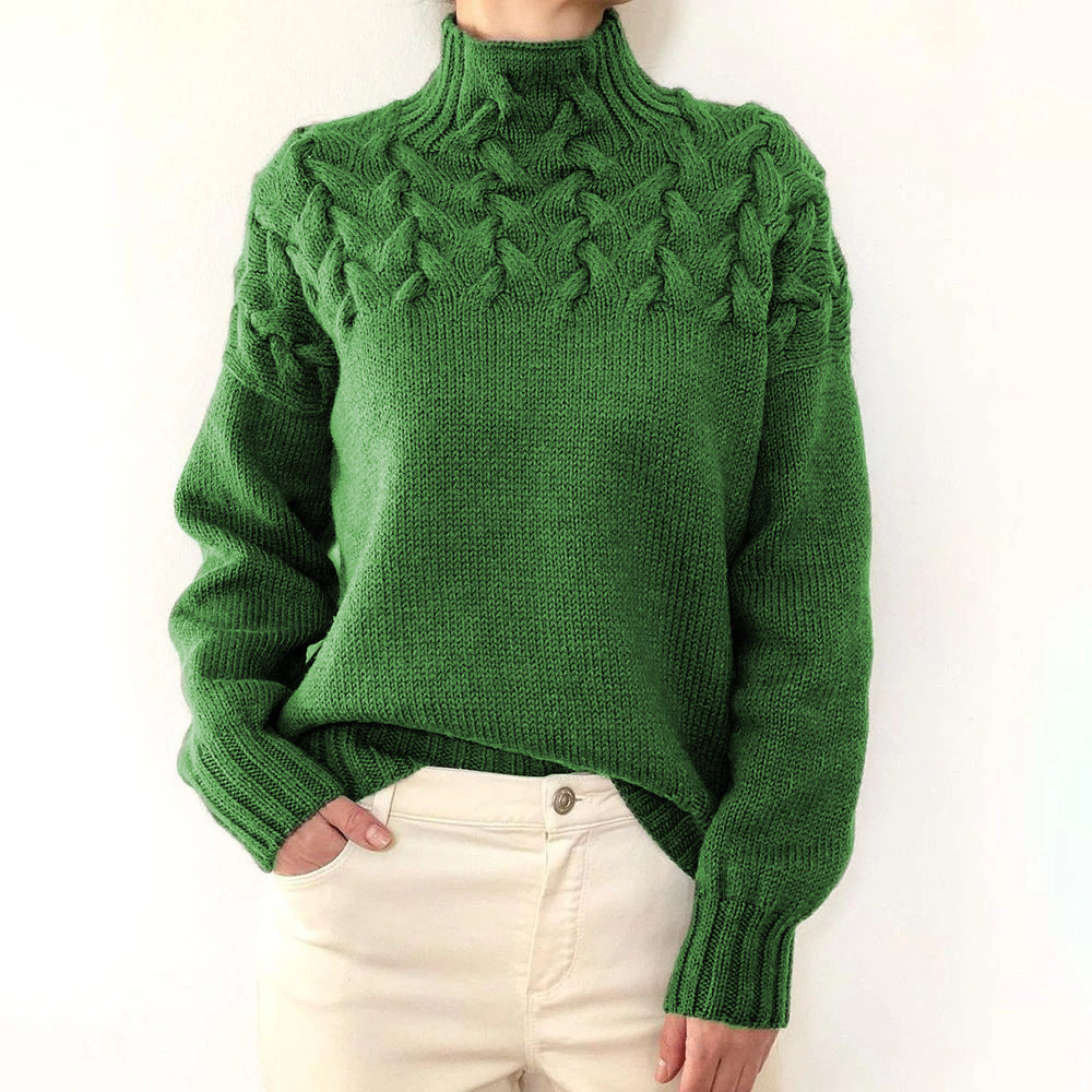 Chic Lari Knit Blouse for Effortless Style and Comfort